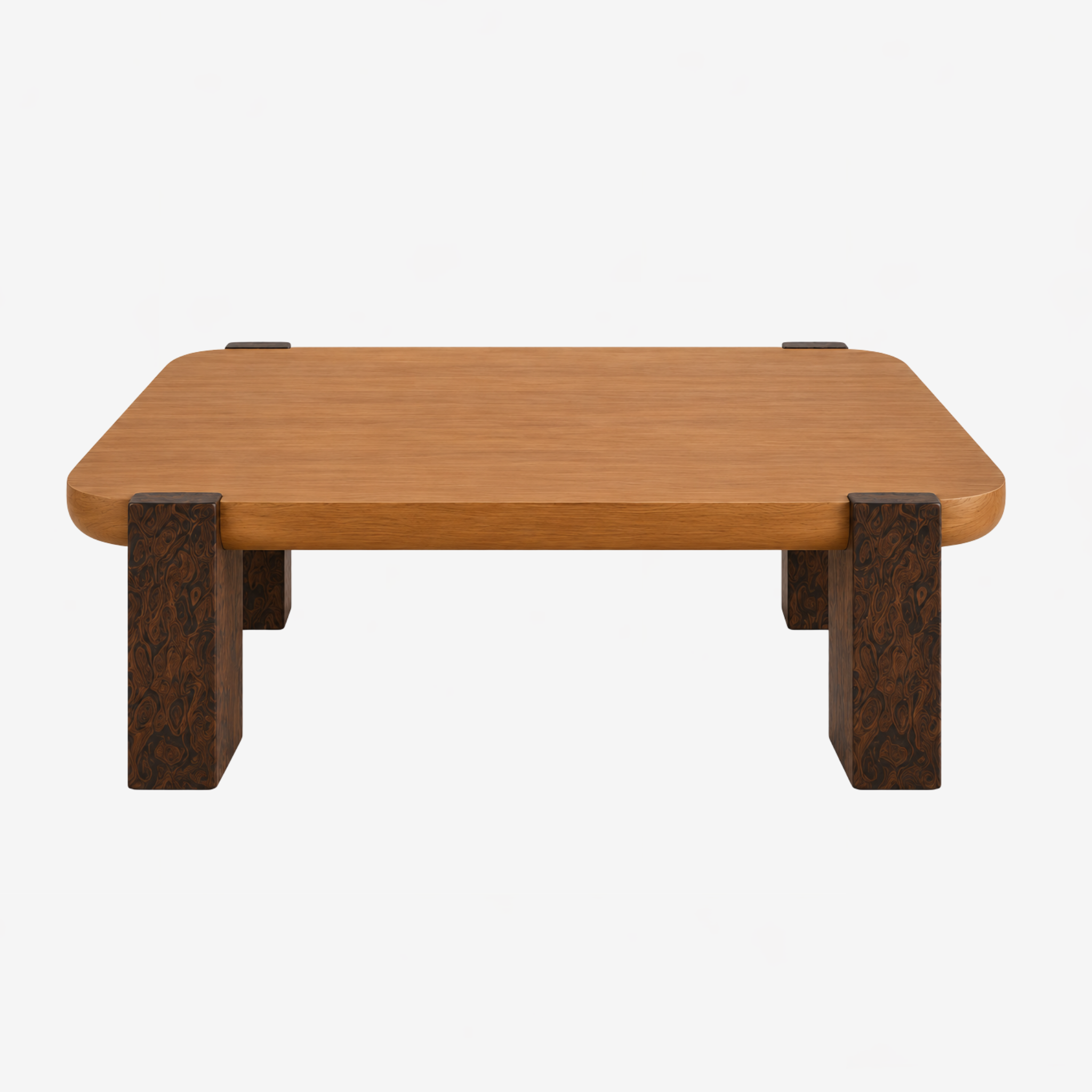 Bron Coffee Table Oak/Dark Burl