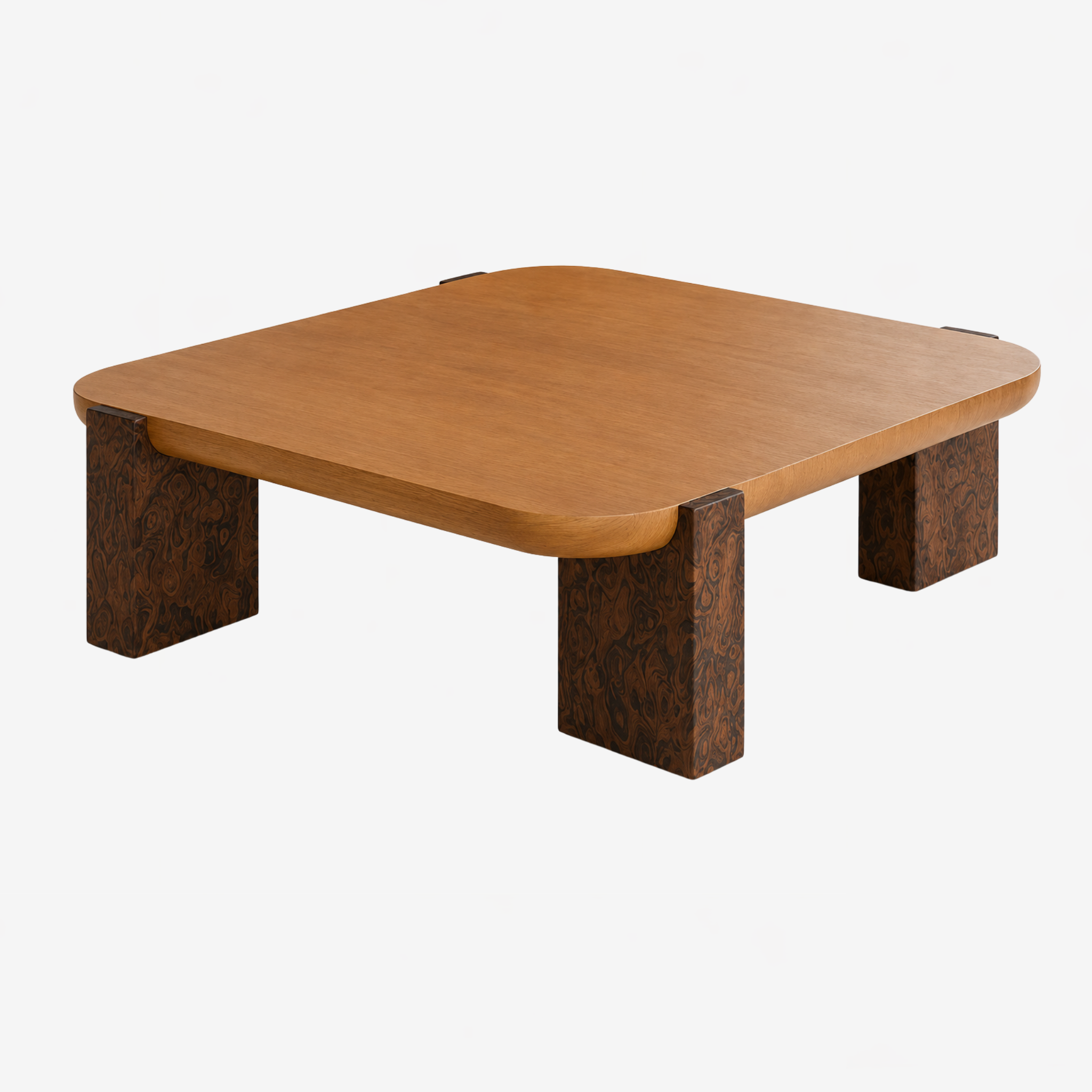 Bron Coffee Table Oak/Dark Burl