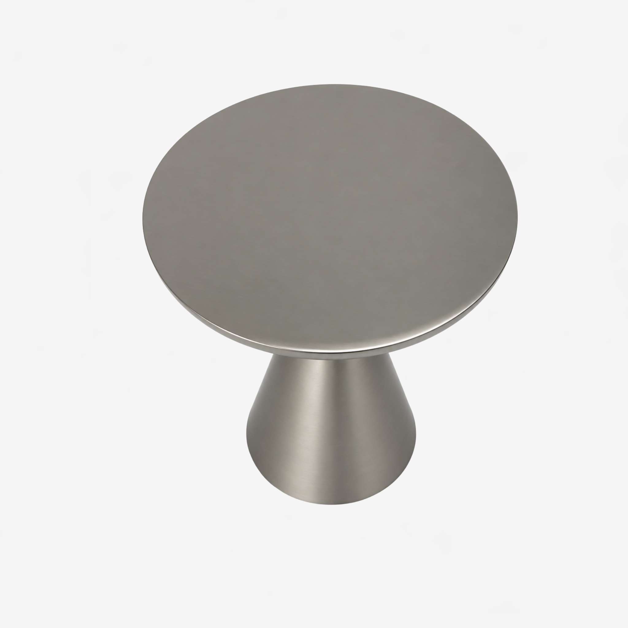 Rome Small Side Table - Stainless Steel