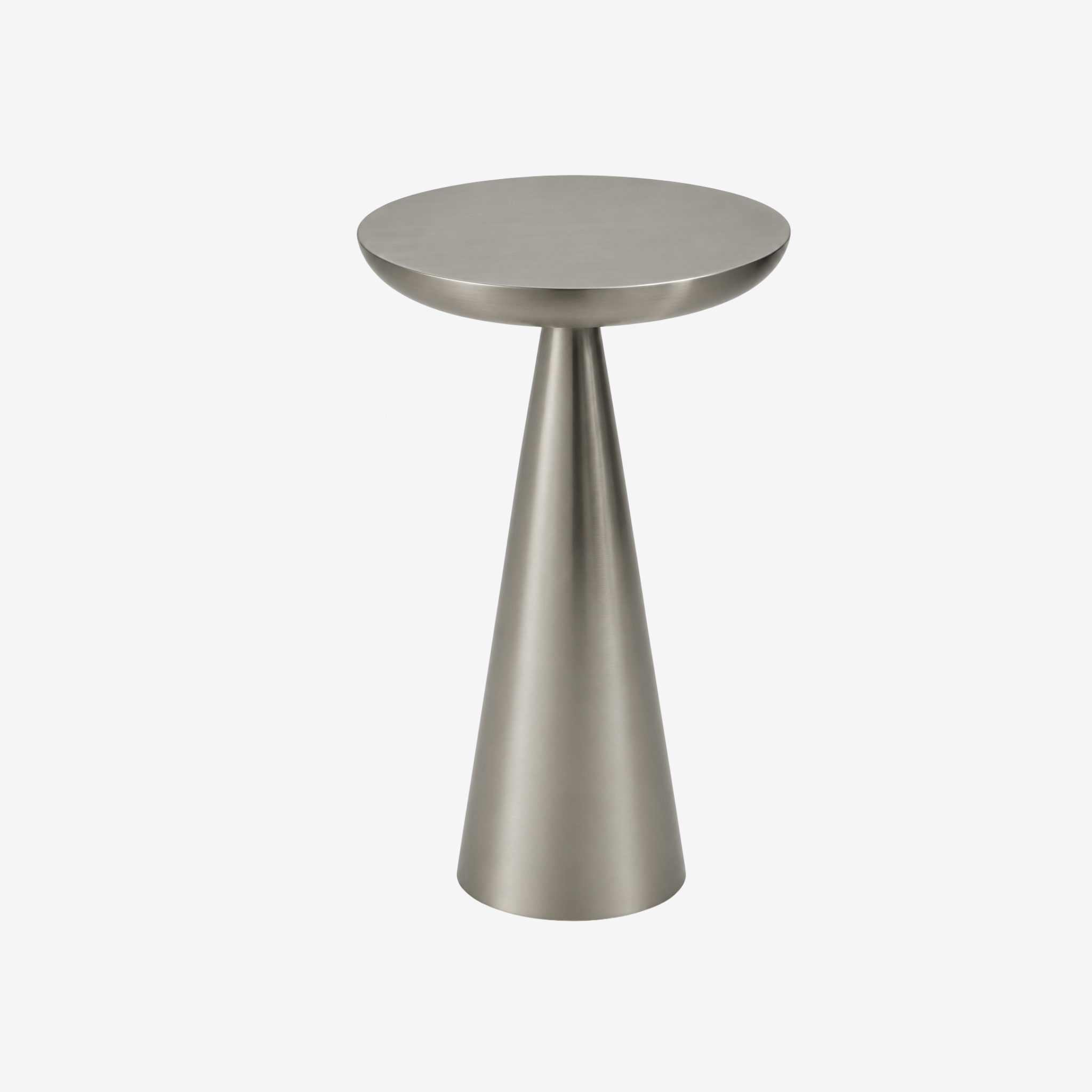 Rome Tall Side Table - Stainless Steel