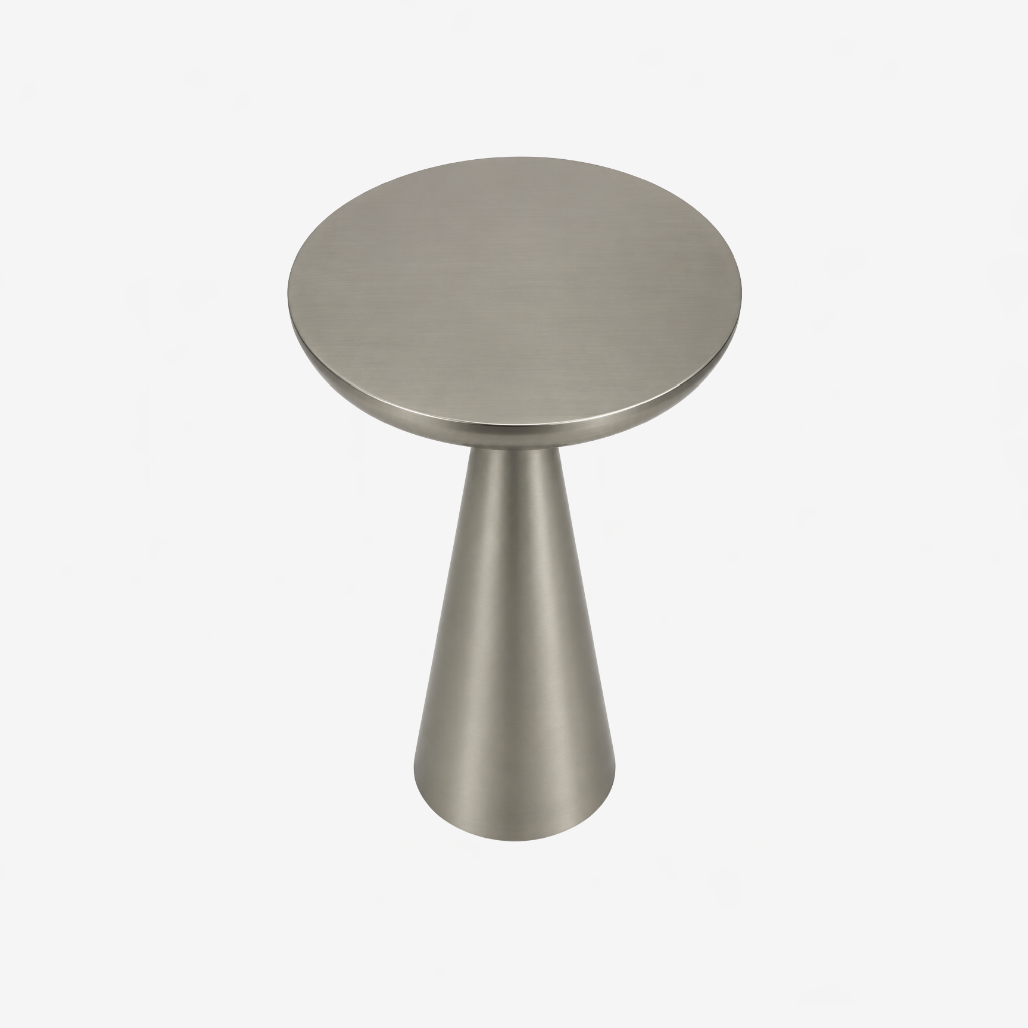 Rome Tall Side Table - Stainless Steel