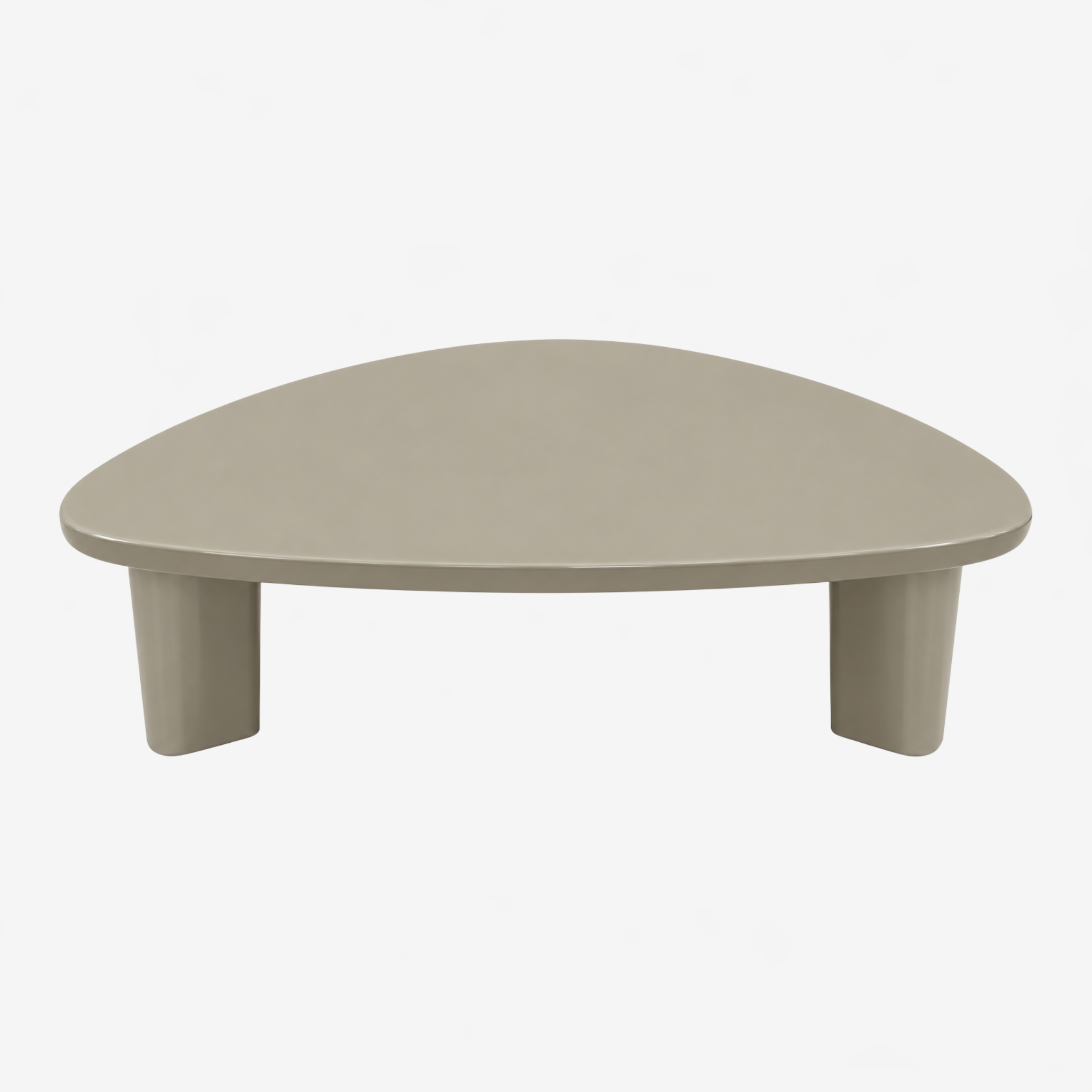 Teo Duo Coffee Table - Gloss Putty