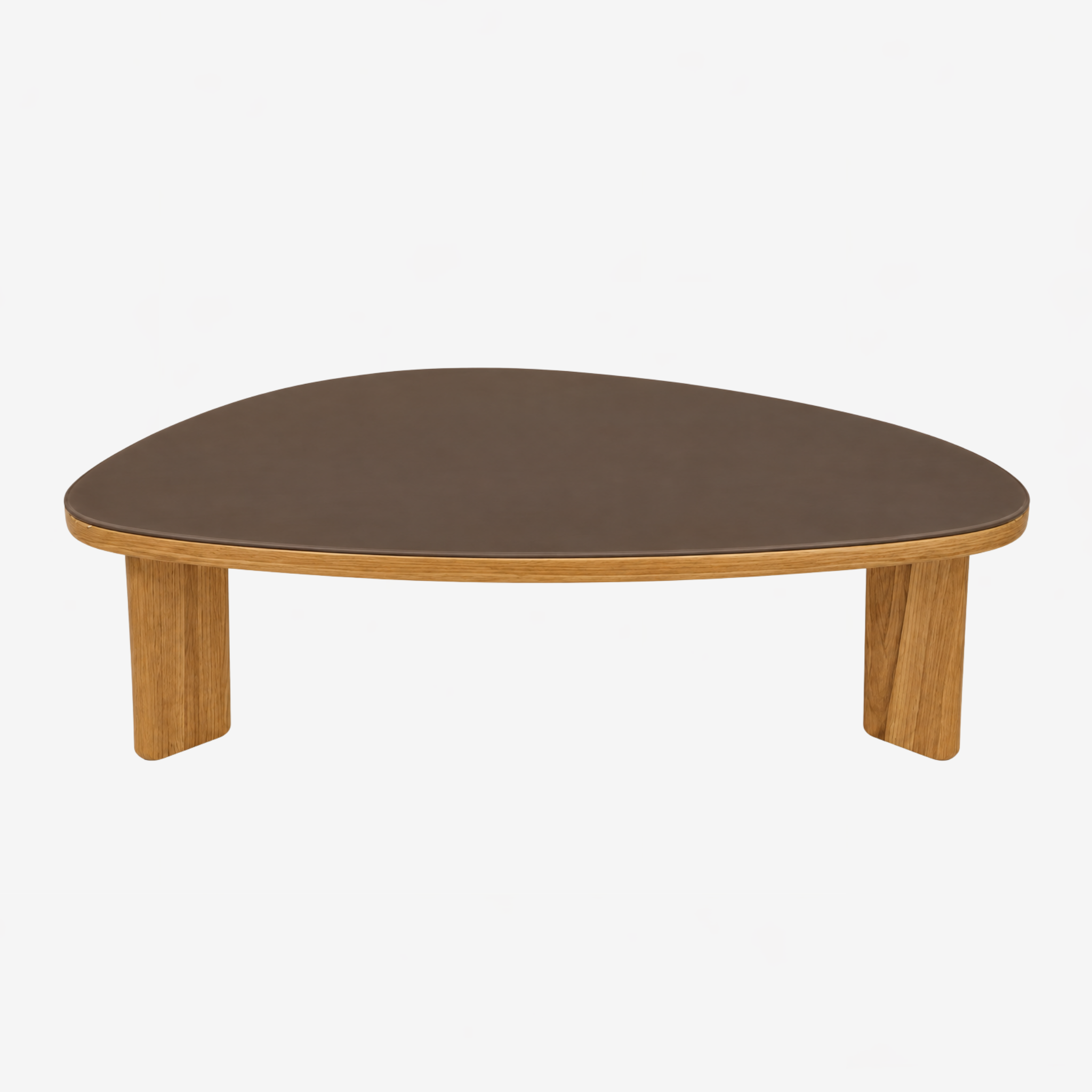 Teo Duo Coffee Table - Walnut/Smoked Glass