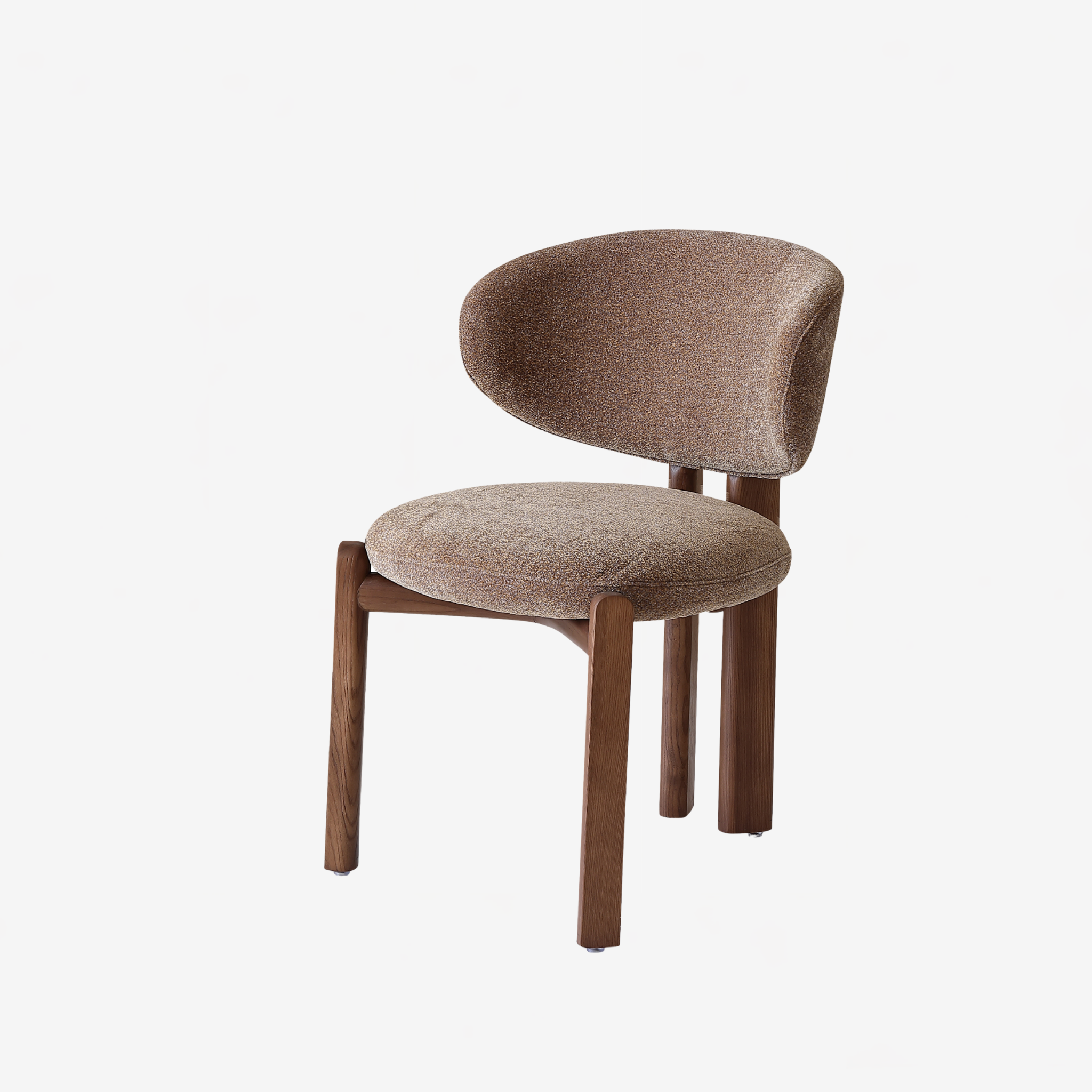 Timi Dining Chair- Cocoa/Walnut